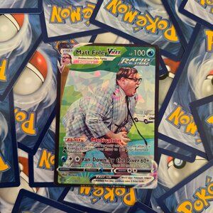 Chris Farley Pokemon Card -Matt Foley - Saturday Night Live - SNL